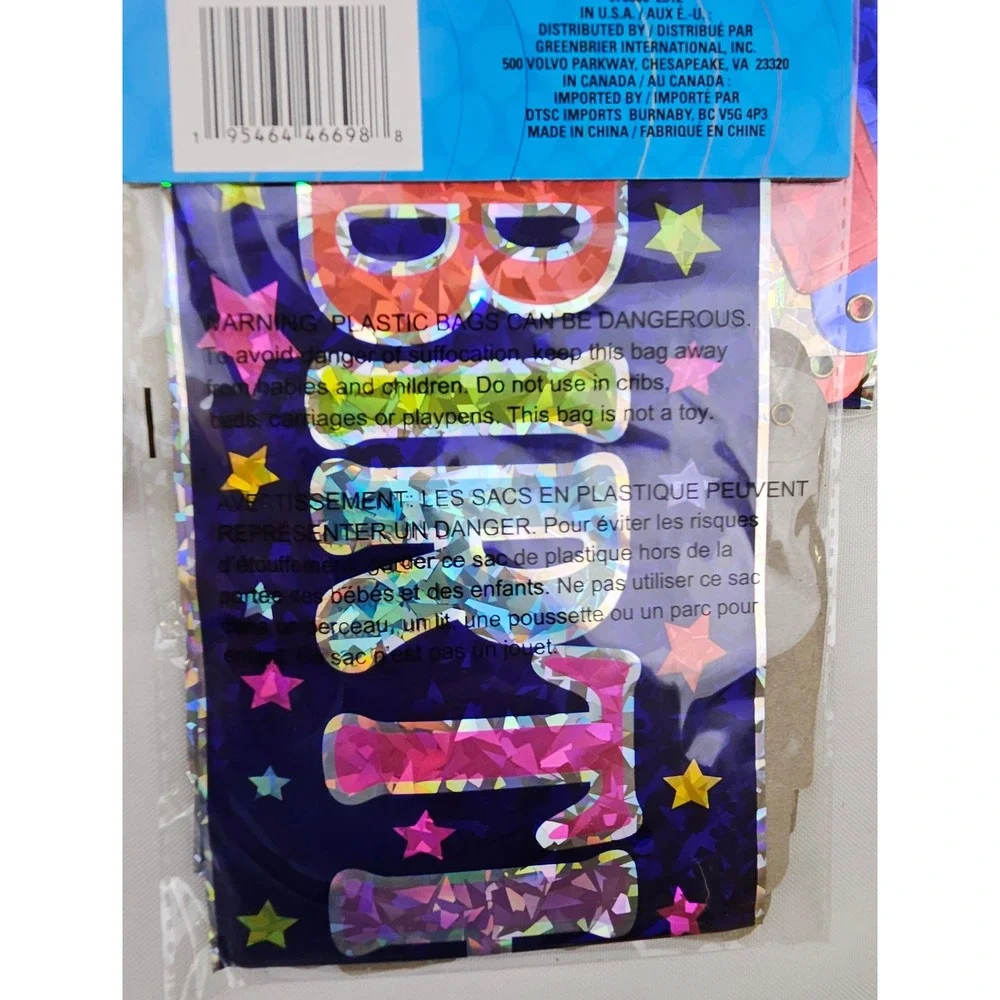 16pc Happy Birthday Banner Set 10 Jungle 7ft & 6 Holographic 2ft Party Decor Lot
